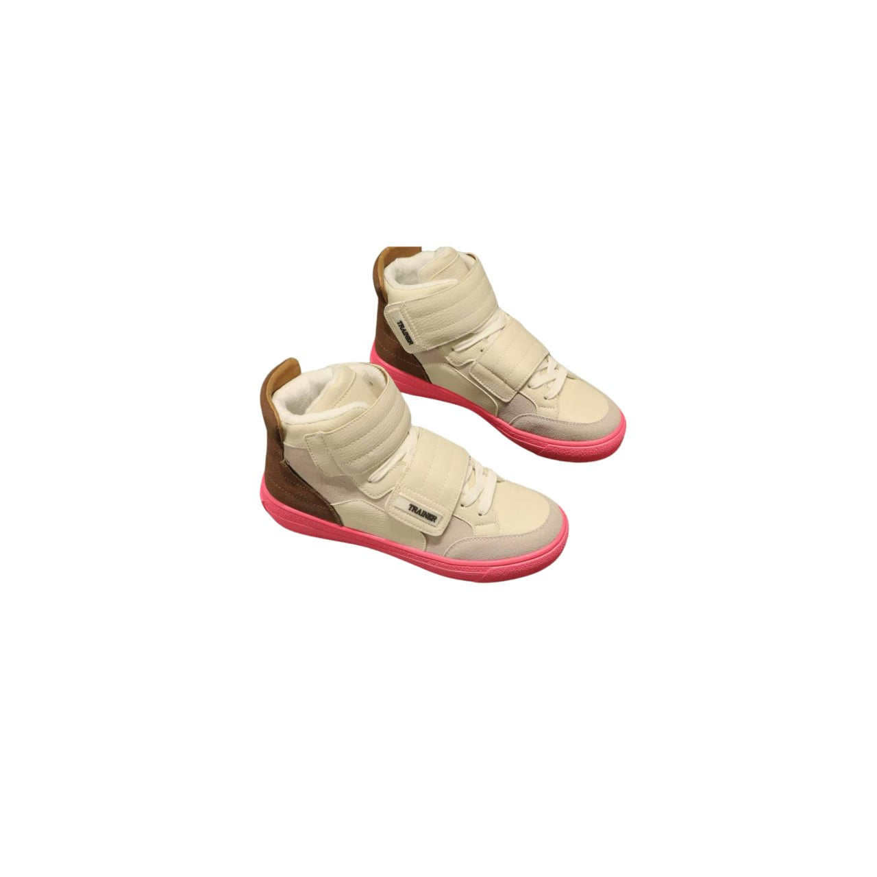 High-Top Puffed Sneakers